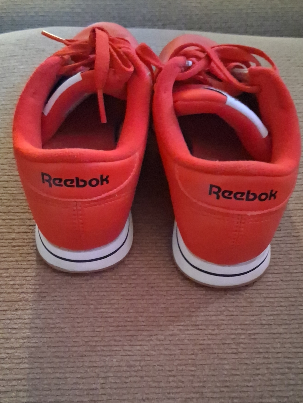 Reebok Red Lace-Up Sneakers - Picture 3 of 5